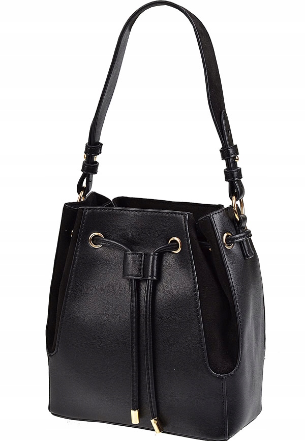 BESTINI TOREBKA damska WOREK LISTONOSZKA zamsz Marka inna