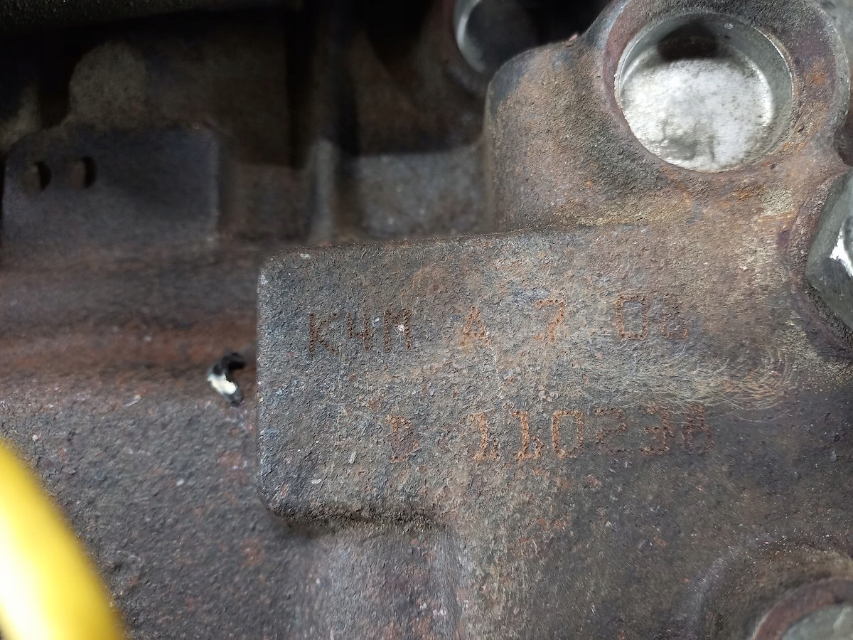 Двигатель renault SCENIC и РЕСТАЙЛИНГ K4MA708 1.6 16V