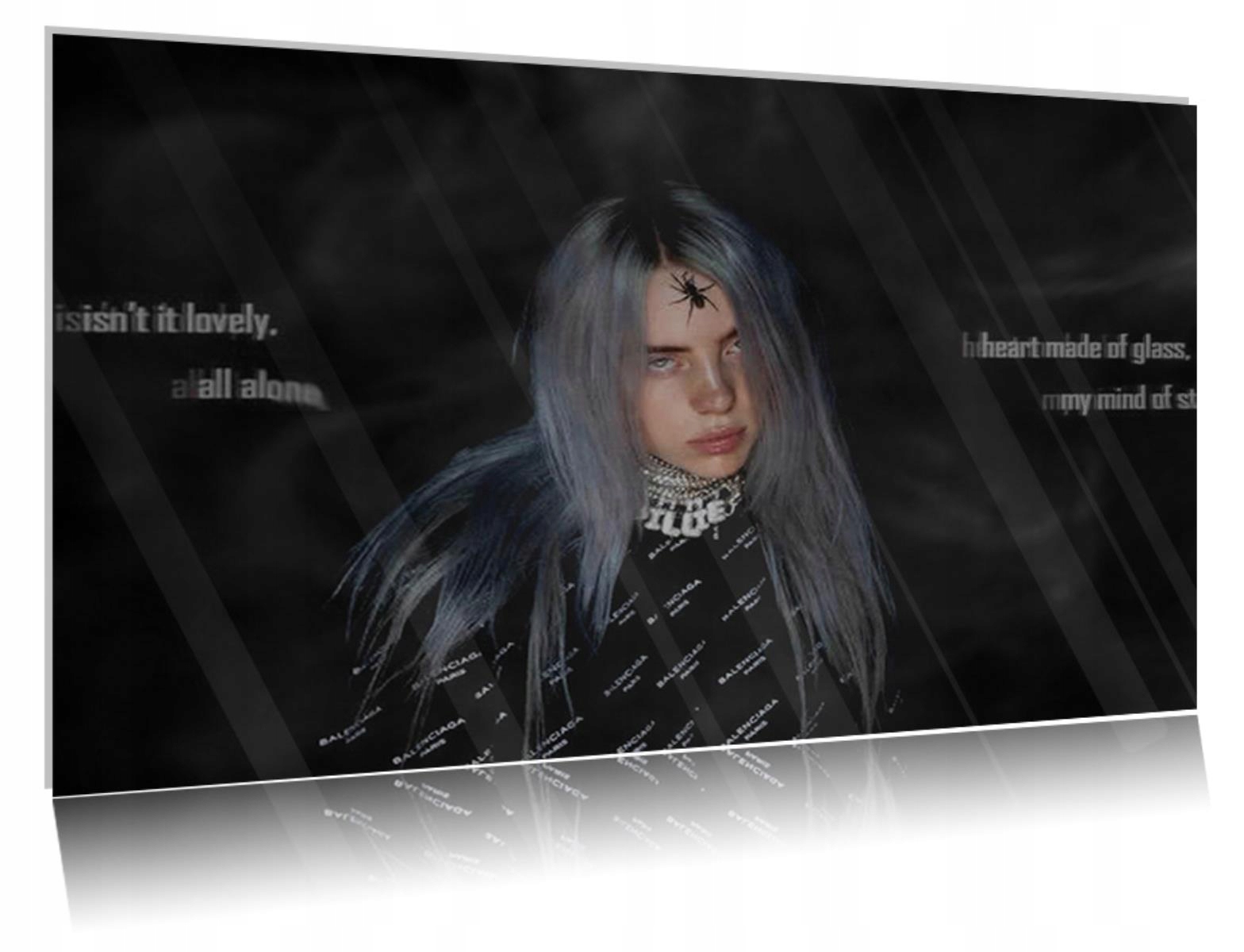 

Obraz szklany na szkle Billie Eilish 09 30x20
