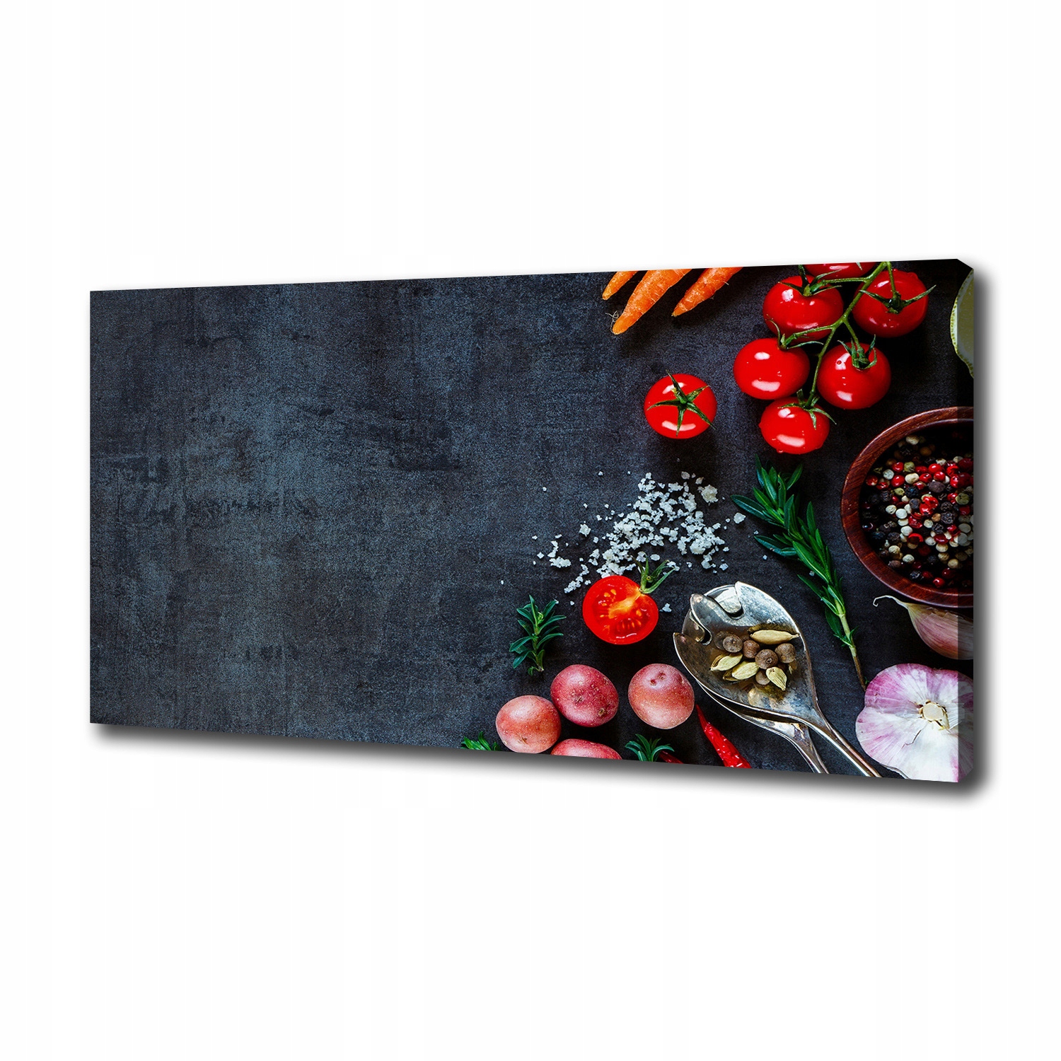 

Foto obraz canvas na ścianę Składniki 100x50 cm