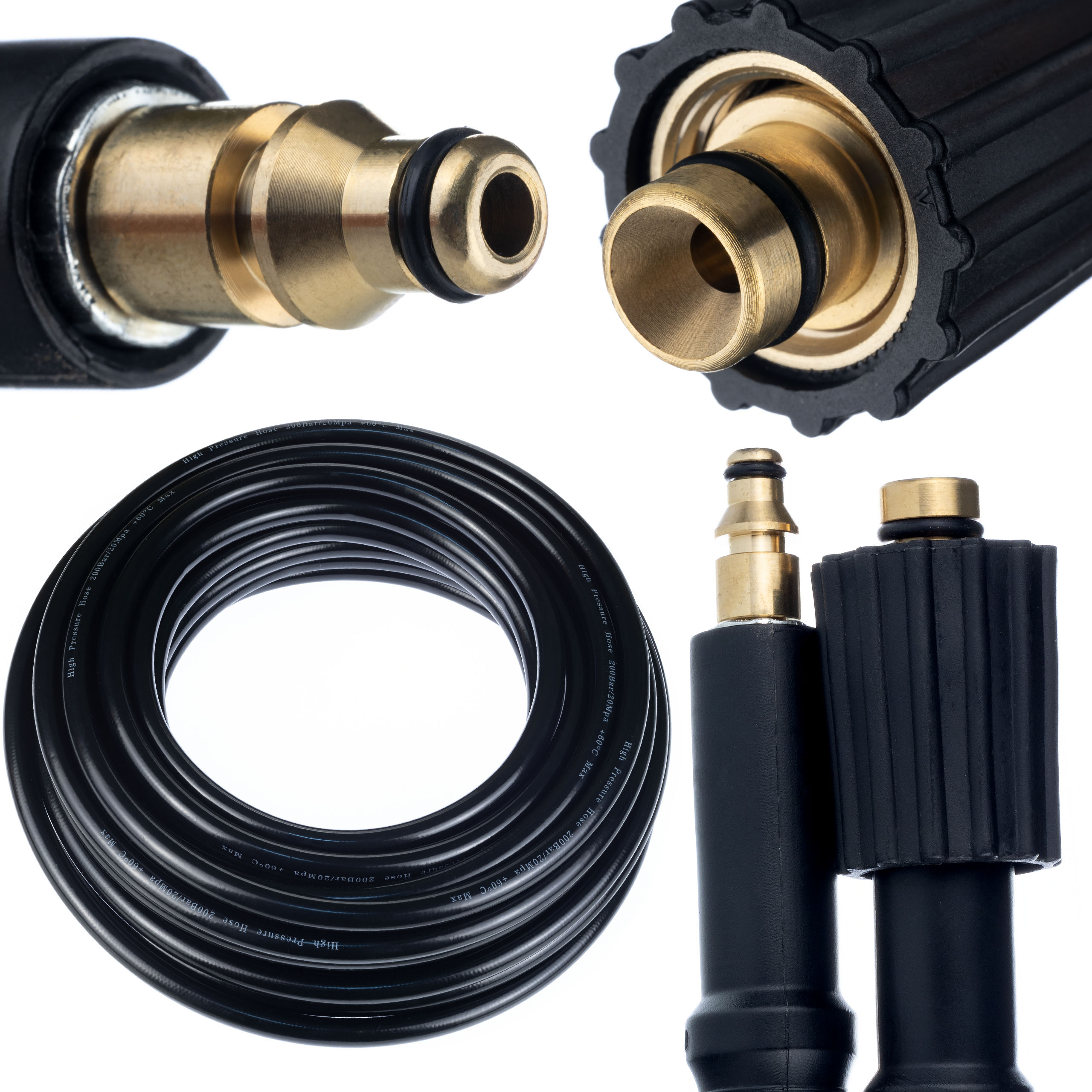 WĄŻ 15M CLICK QUICK CONNECT MYJKA CIŚNIENIOWA DO MYJKI STHIL NILFISK GERNI