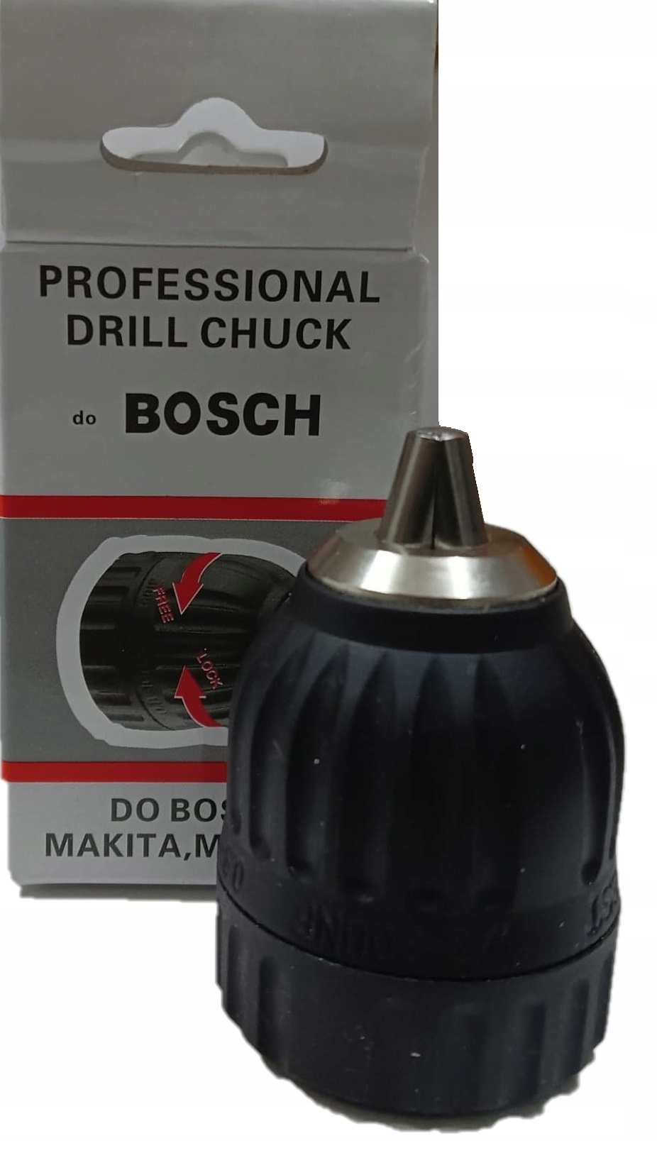 

Bosch Uchwyt Wiertarski Samozaciskowy 0,8-10mm 1/2