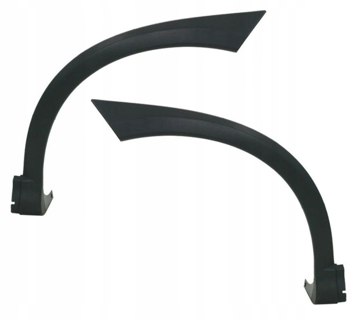 OPEL CORSA C KOMPLET LISTWY BŁOTNIKA TYLNE L + P