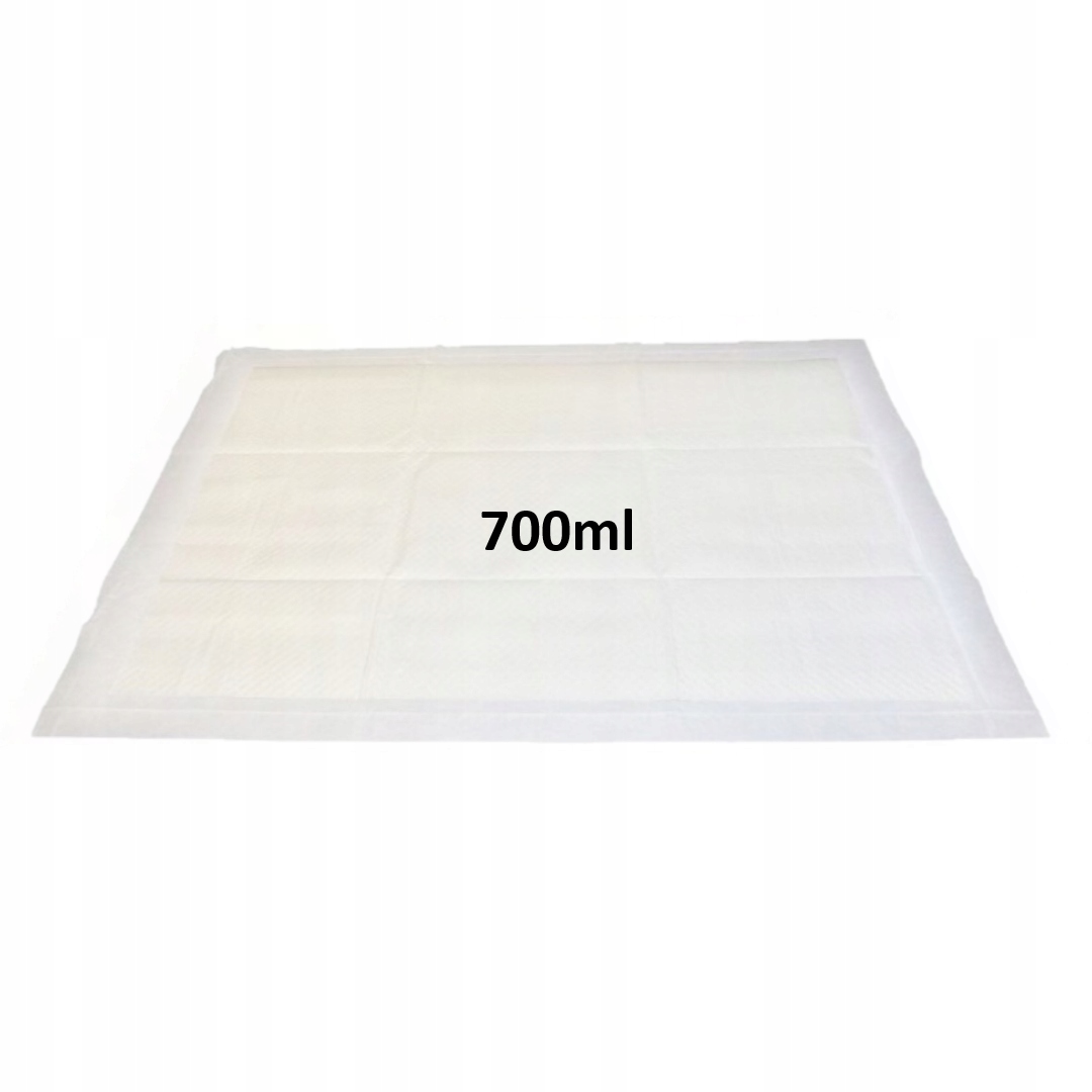 TALUS Jednorazowe podkłady higieniczne 60x90cm 100szt maty chłonne 700ml Szerokość produktu 60 cm