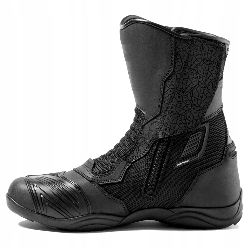 REBELHORN PRZEWIEWNE BUTY MOTOCYKLOWE SCOUT AIR BLACK MAT 47 Kolor czarny
