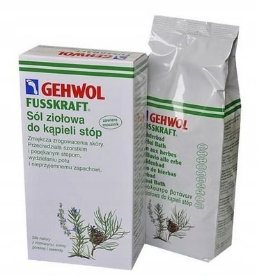 

Gehwol Fusskraft Sól Ziołowa do kąpieli Stóp 400G