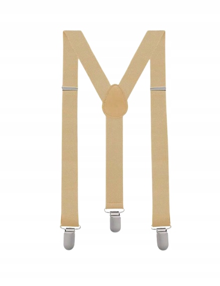 Szelki dla chłopca BEŻOWE 3-10 lat