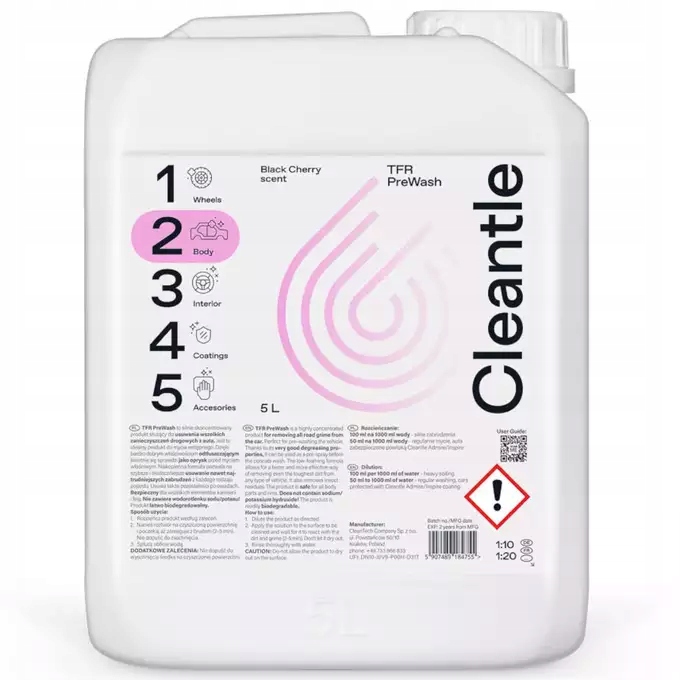 Cleantle Traffic Film Remover 5L-попереднє прання