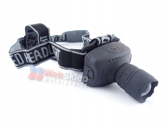 LATARKA CZOŁOWA LAMPKA z REGULOWANYM ZOOMem LED FV Kolor dominujący wielokolorowy