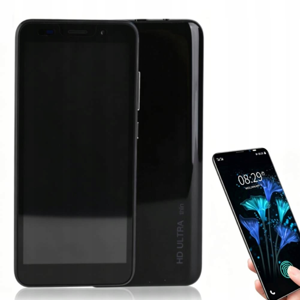 Smartphone 5.45"4GB+512MB 460X960 Androida 4.4.2 1500MAH WiFi Bt Čierny