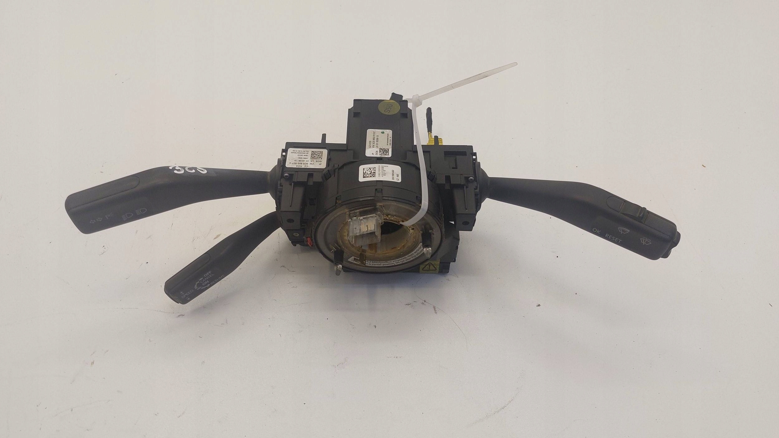 VW PASSAT B6 steering wheel levers and controls ring 3C5953513C 3C5953507C 3C0953549A