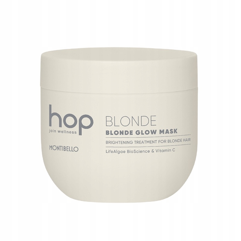 Montibello Hop Blonde Glow Mask rozjasňující maska pro blond vlasy 500 ml
