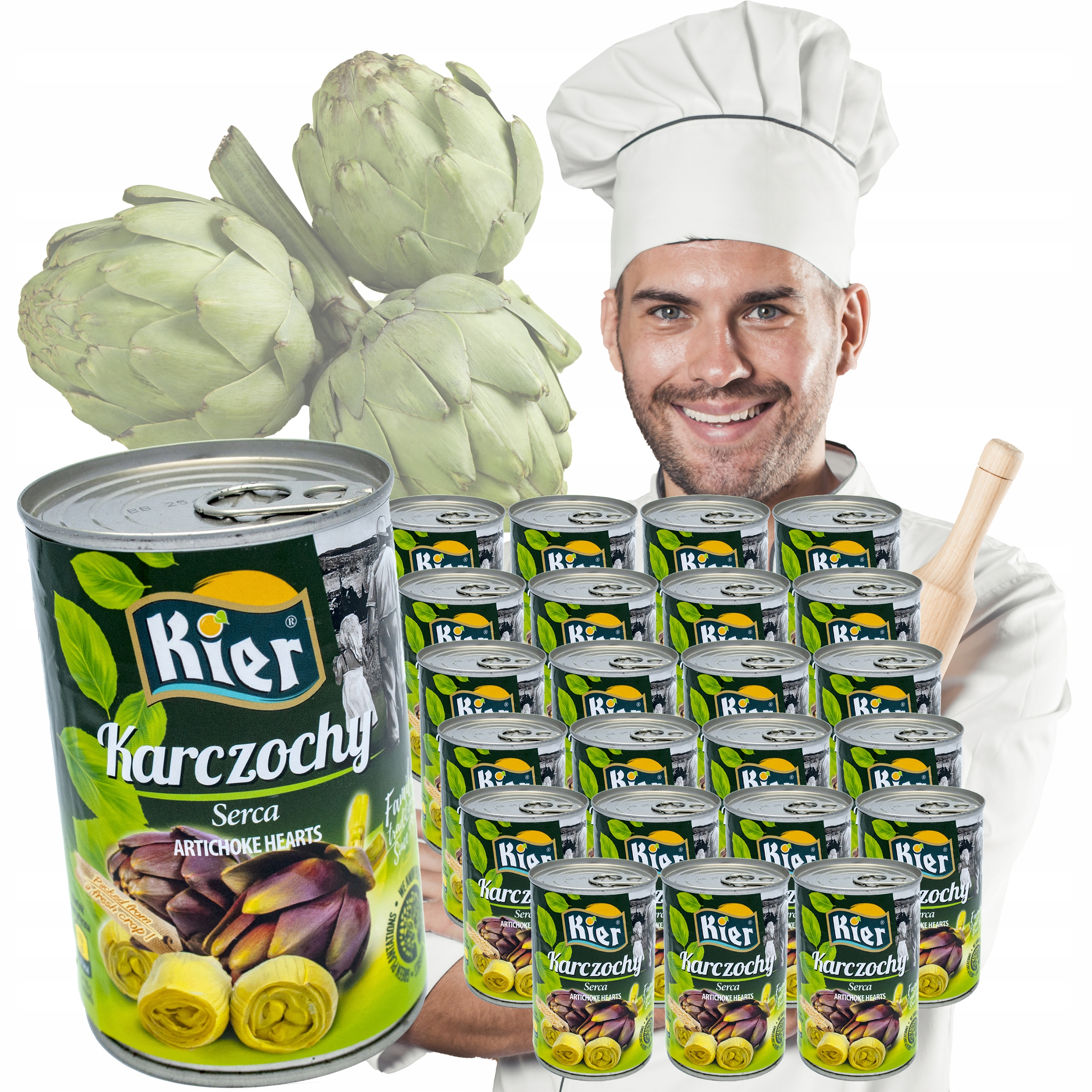 Levně Artyčoky Srdce 24X390G Artyčok Španělský