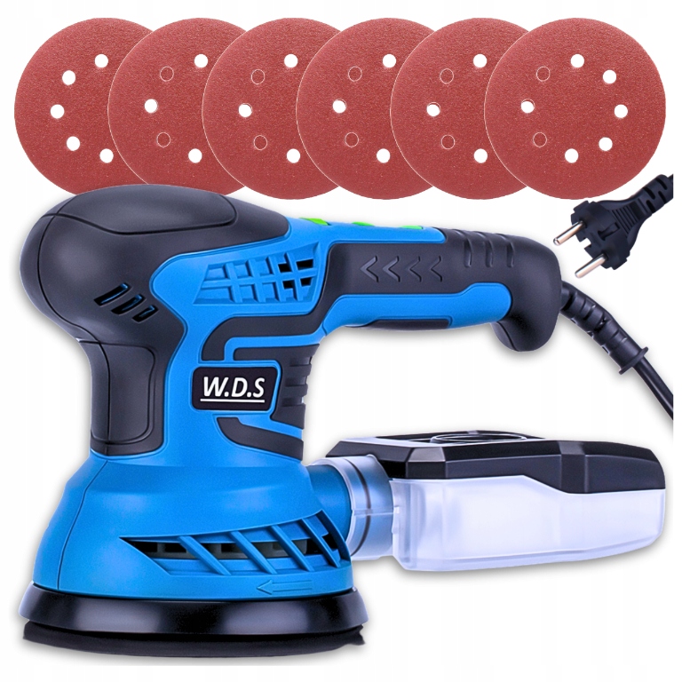 Szlifierka Mimośrodowa Oscylacyjna Elektryczna Do Drewna Metalu 125MM 1500W