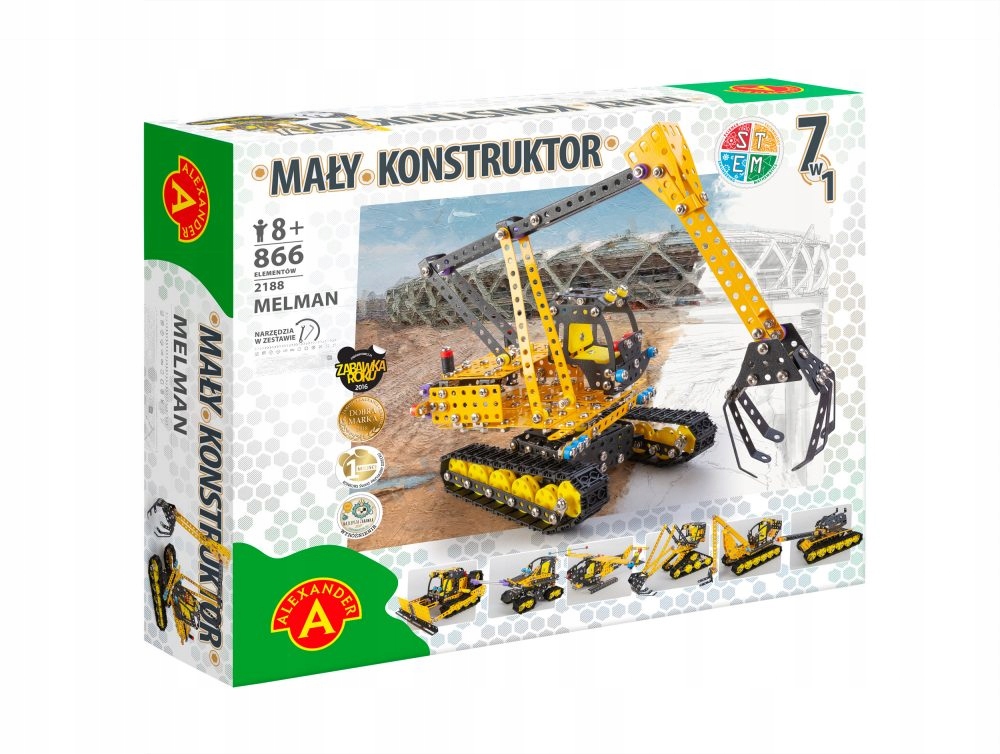 

Alexander Mały Konstruktor Melman 7w1 21882