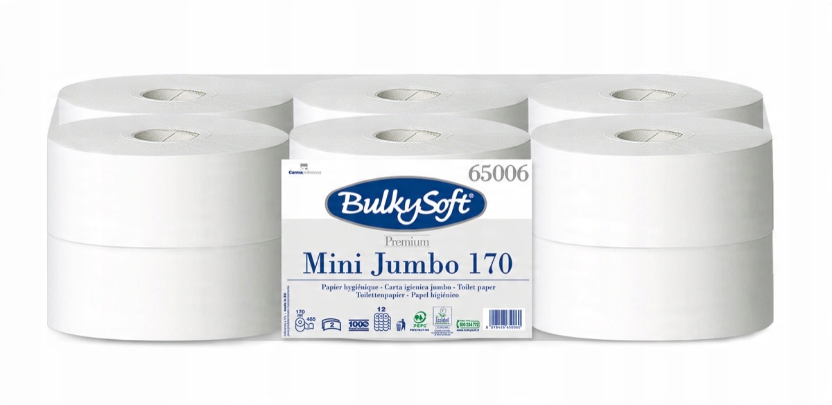 

Papier Toaletowy Jumbo 12 rolek x 170m