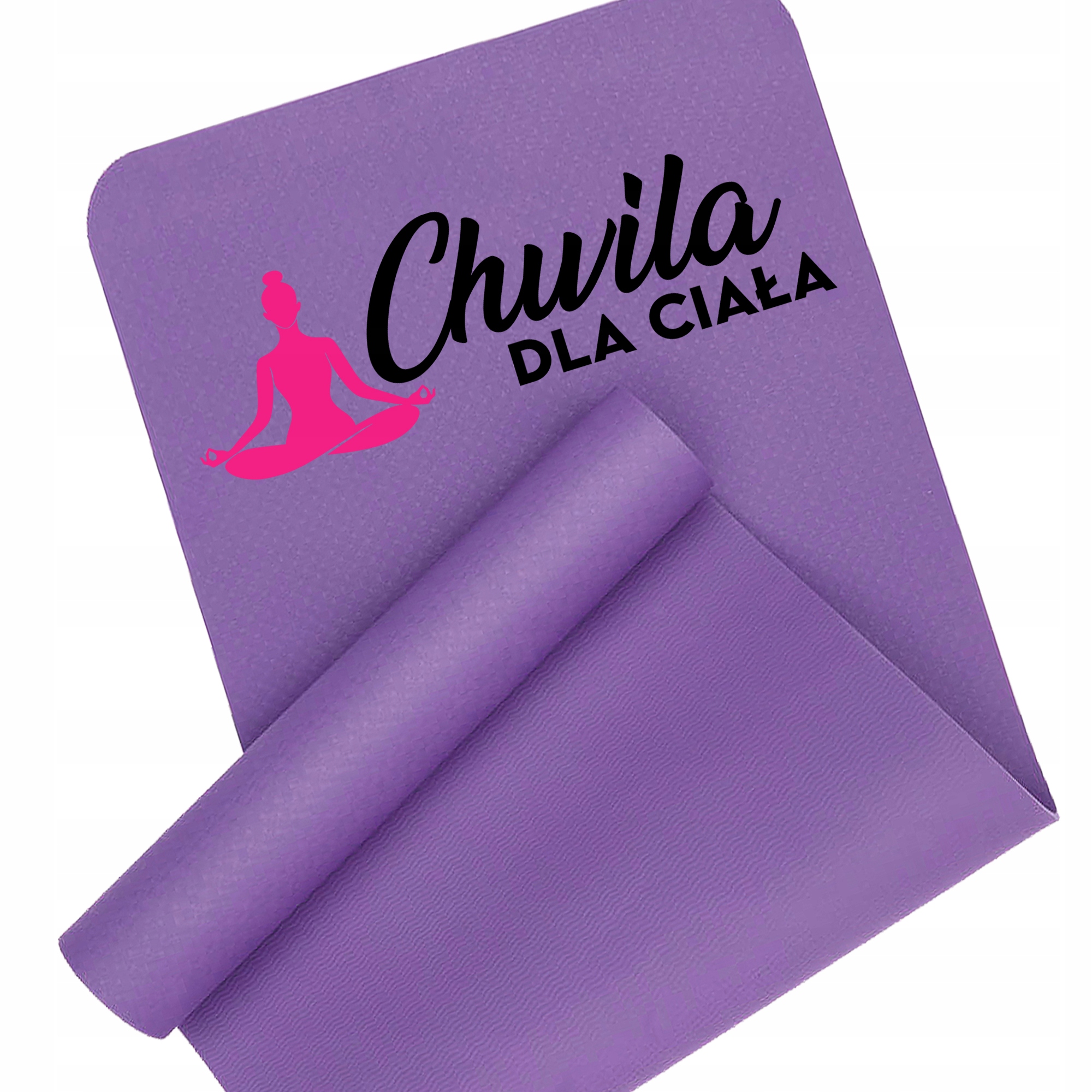 Mata Do Ćwiczeń Joga Fitness Miękka Treningowa Fioletowa Chwila Dla Ciała