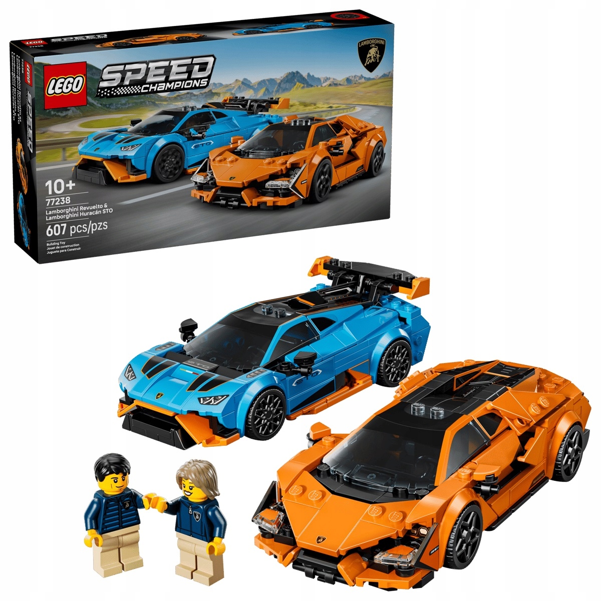 Lego Speed Champions 77238 Lamborghini Revuelto a Huracán Sto