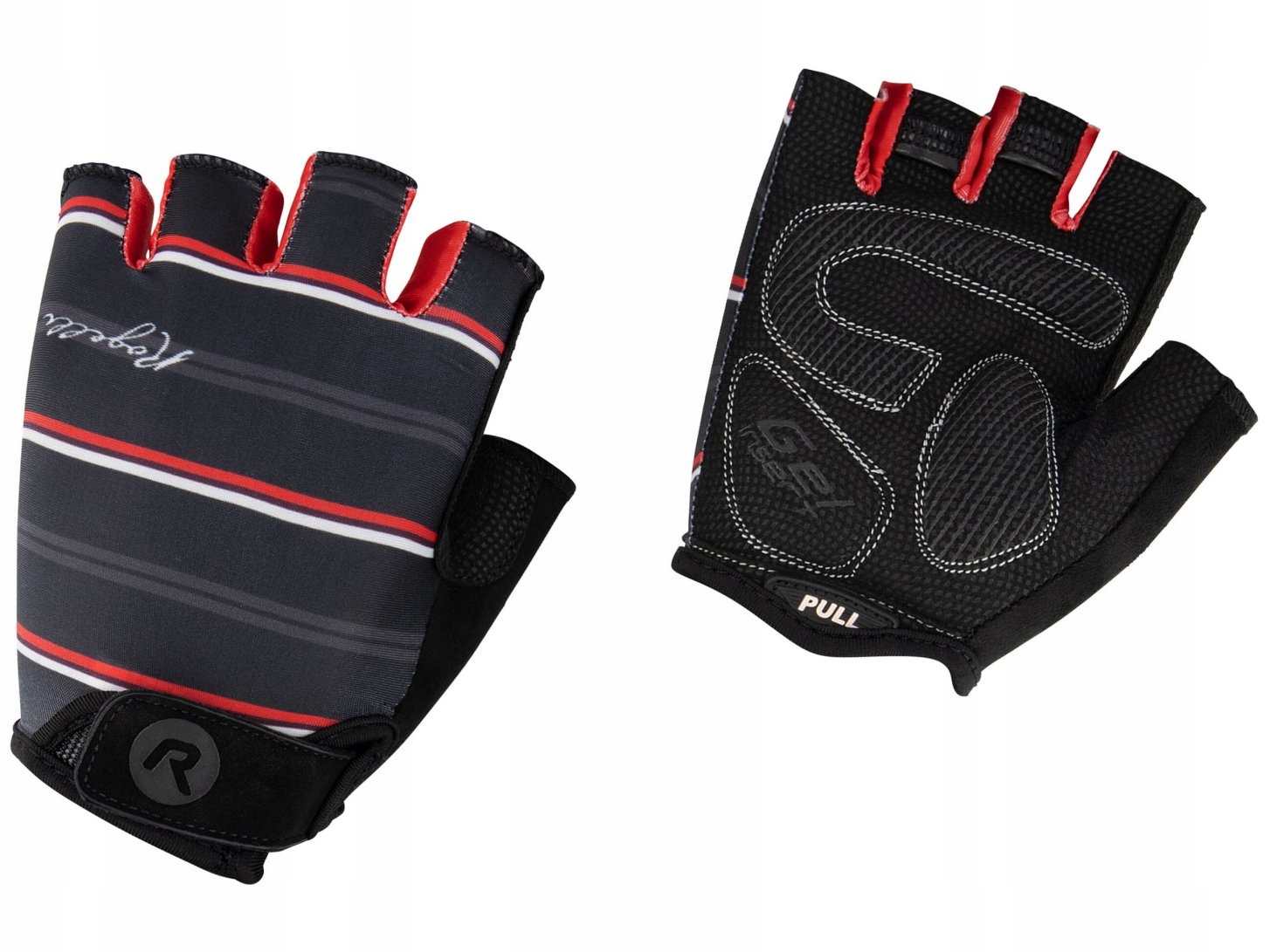 

Rogelli Stripe damskie rękawiczki rowerowe