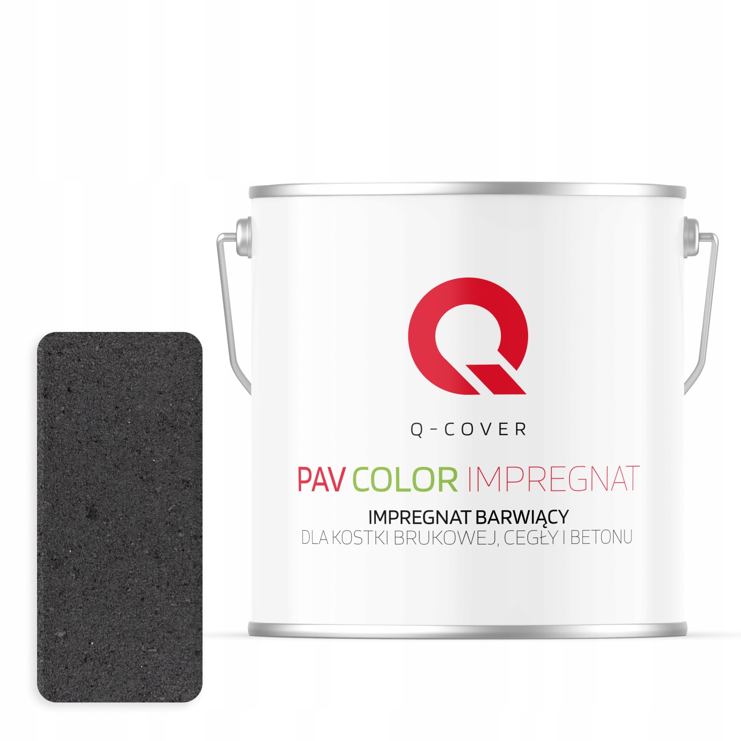 Barvící Impregnát Pro Dlažební Kostky Z Cihel Betonu, Barva Černá 9005 5 L