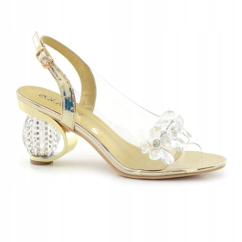 Dámské sandály Sca'viola H-06 Zlaté
