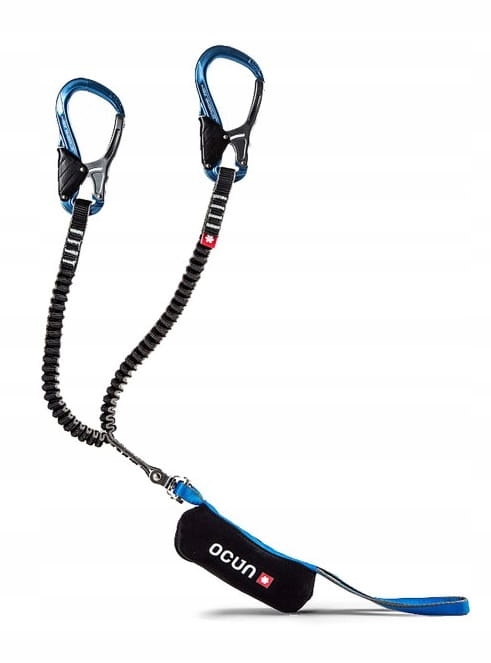 Lonża na via ferratę Ocun Captur Pro Swivel blue
