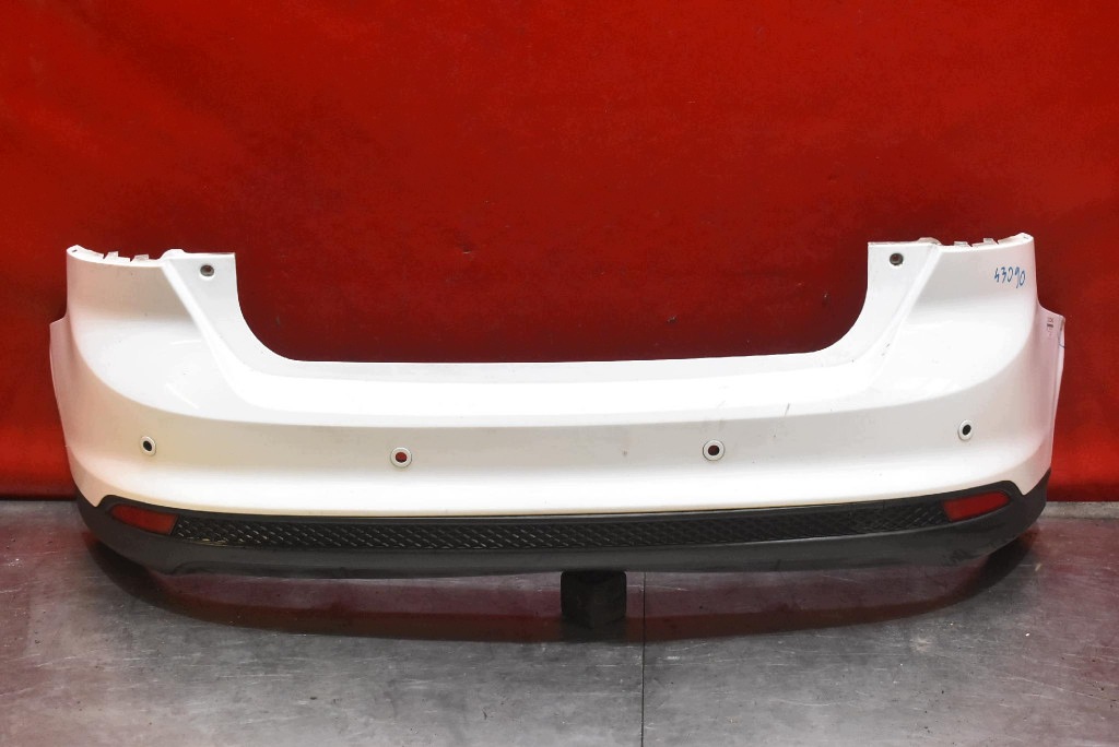 bumper rear part rear white PDC FORD FOCUS MK3 HB 11-15