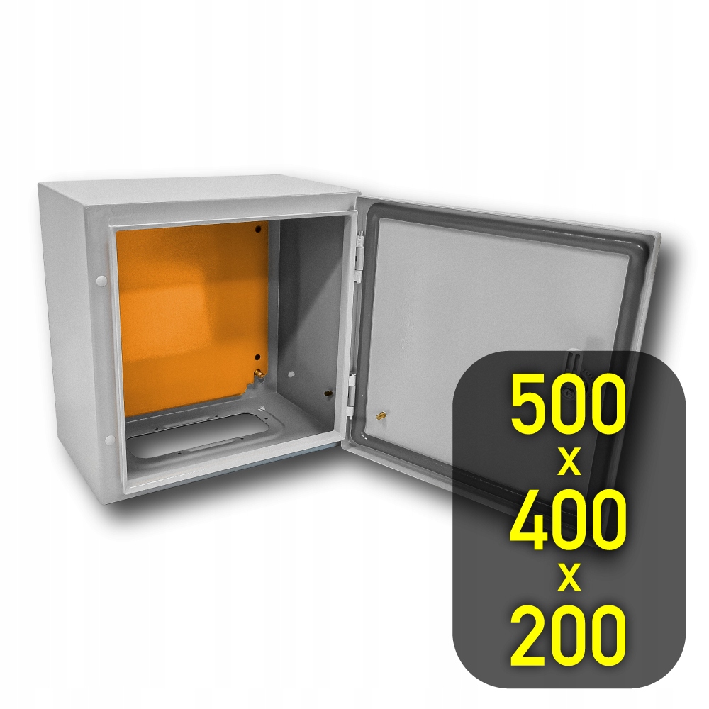 Skrzynka Elektryczna Obudowa Metalowa Rozdzielcza 500x400x200 [16444]