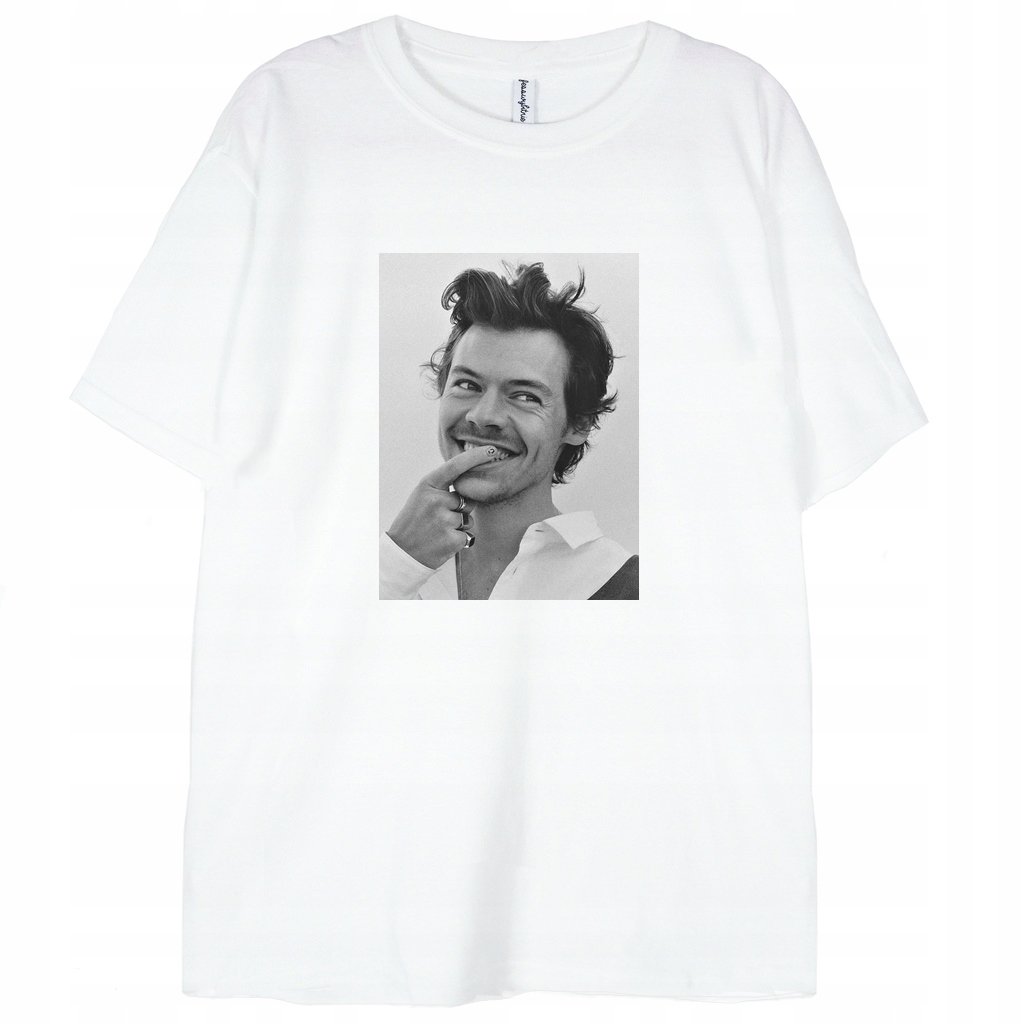 

T-shirt Harry Styles biała koszulka M