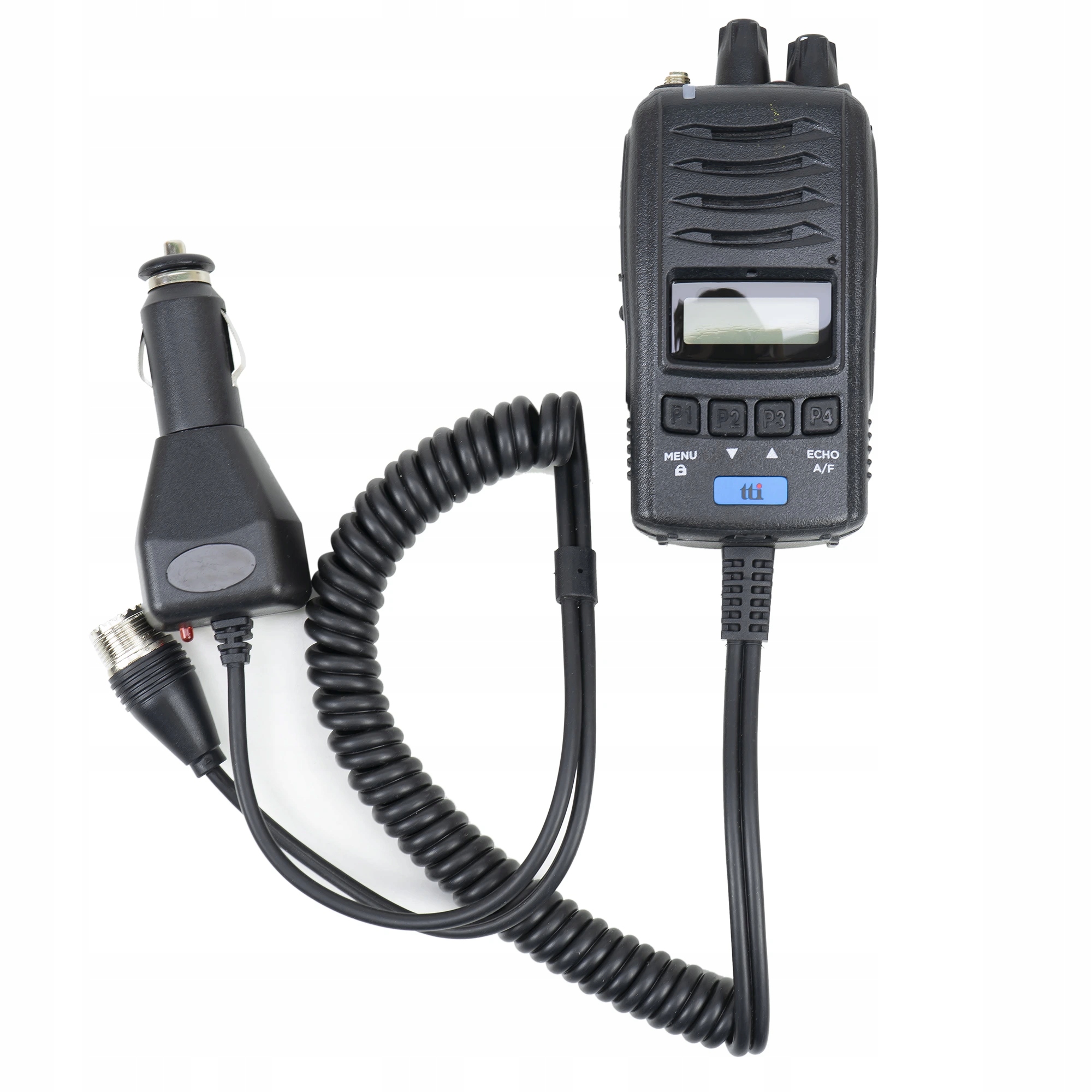 Prenosná rádiová stanica TTi TCB-H100, napájanie 12 V 24 V, Roger Beep, S