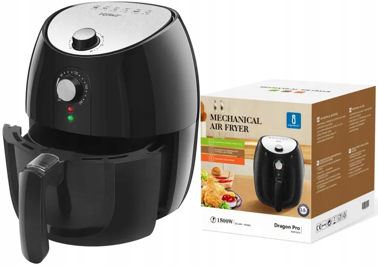 Bezkyslíková fritéza Aigostar 3,5 l 1500 W