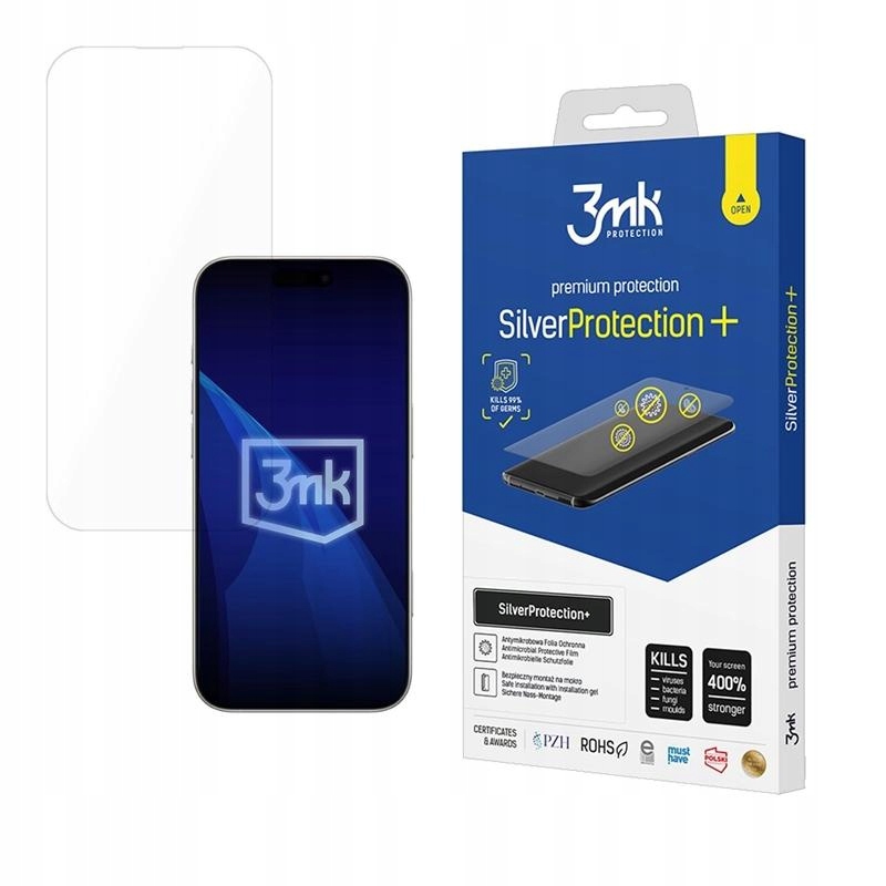Folia Ochronna 3MK Na Ekran Do Iphone 17 Pro SilverProtection+