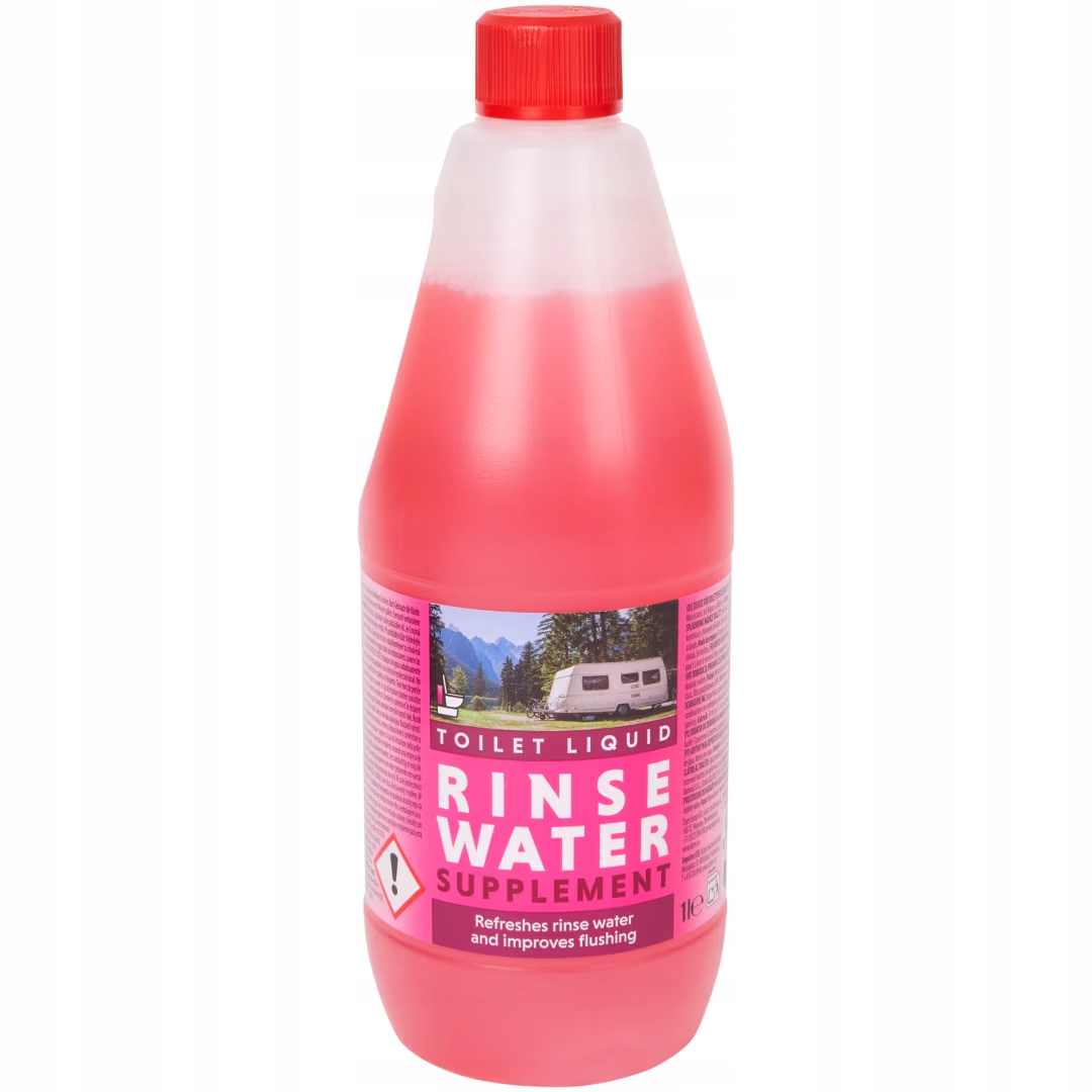 Płyn do spłukiwania toalet chemicznych Rinse Water Supplement 1L różowy