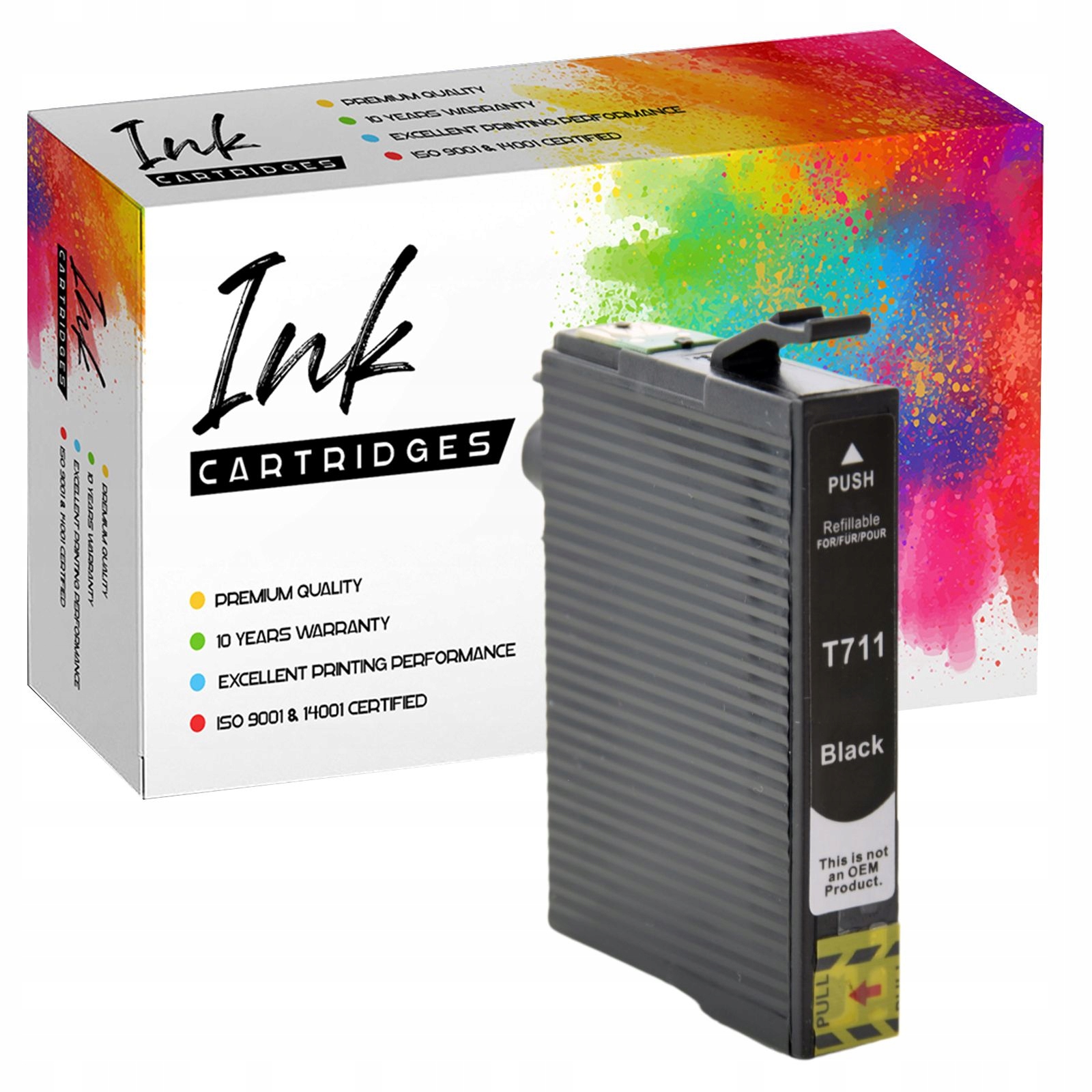 

Tusz do Epson T0711 S21 D120 SX110 SX415 SX600FW