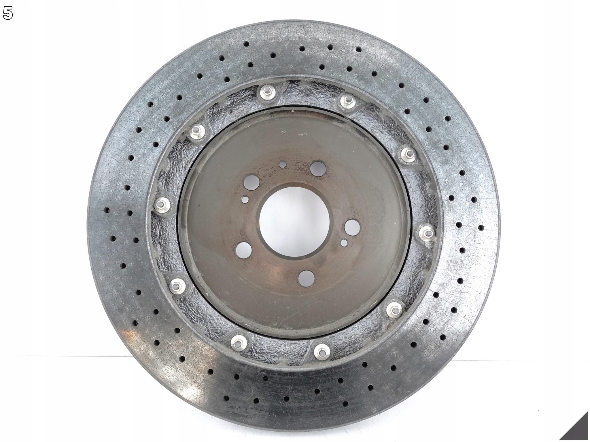 AUDI RS7 4G8 PERFORMANCE disc CERAMICZNA rear part right 370x30 (only 70 KM)