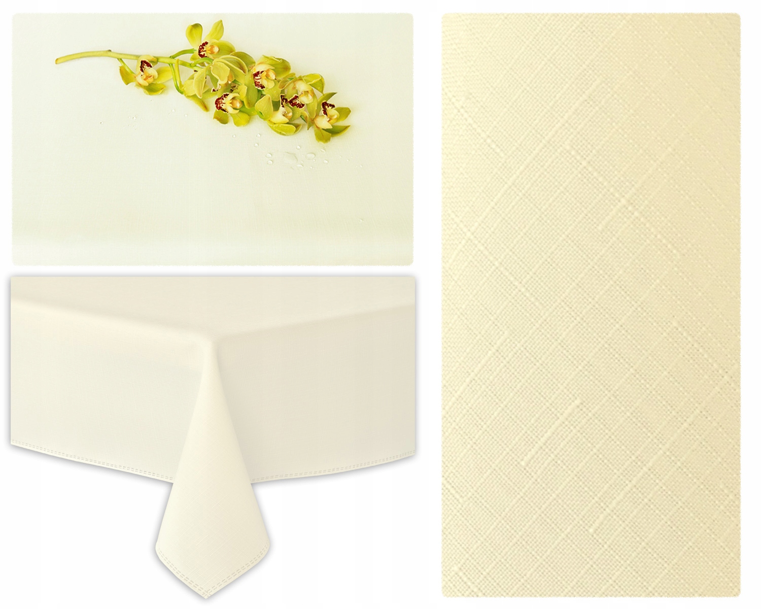 

Obrus Plamoodporny Santa 160X270 CM Ecru Ekri