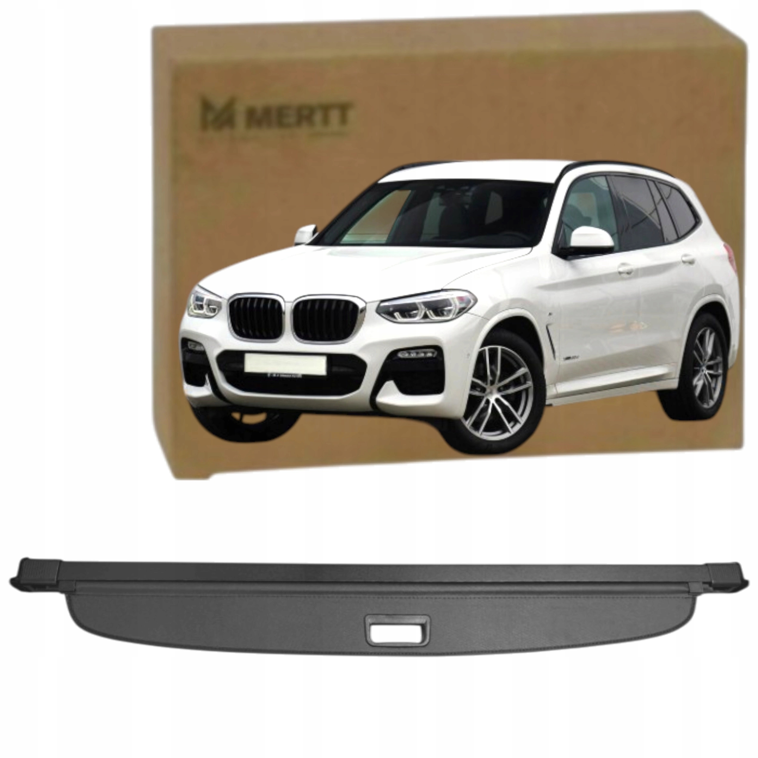 Bmw X3 G01 2017+ Nová Roleta Zavazadlového Prostoru Černá