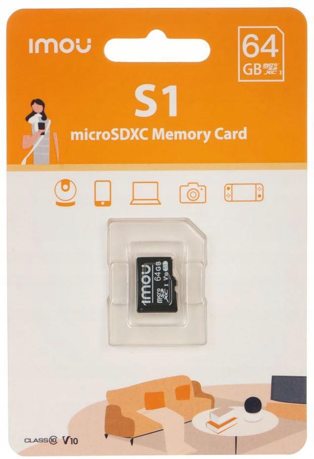 Paměťová karta microSD Imou ST2-64-S1 64GB
