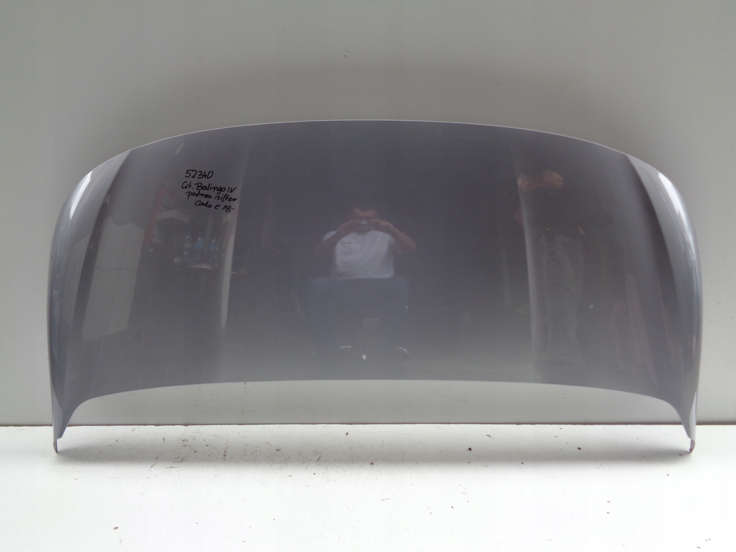 Capot CITROEN BERLINGO IV 18- PARTNER COMBO E NR 52340