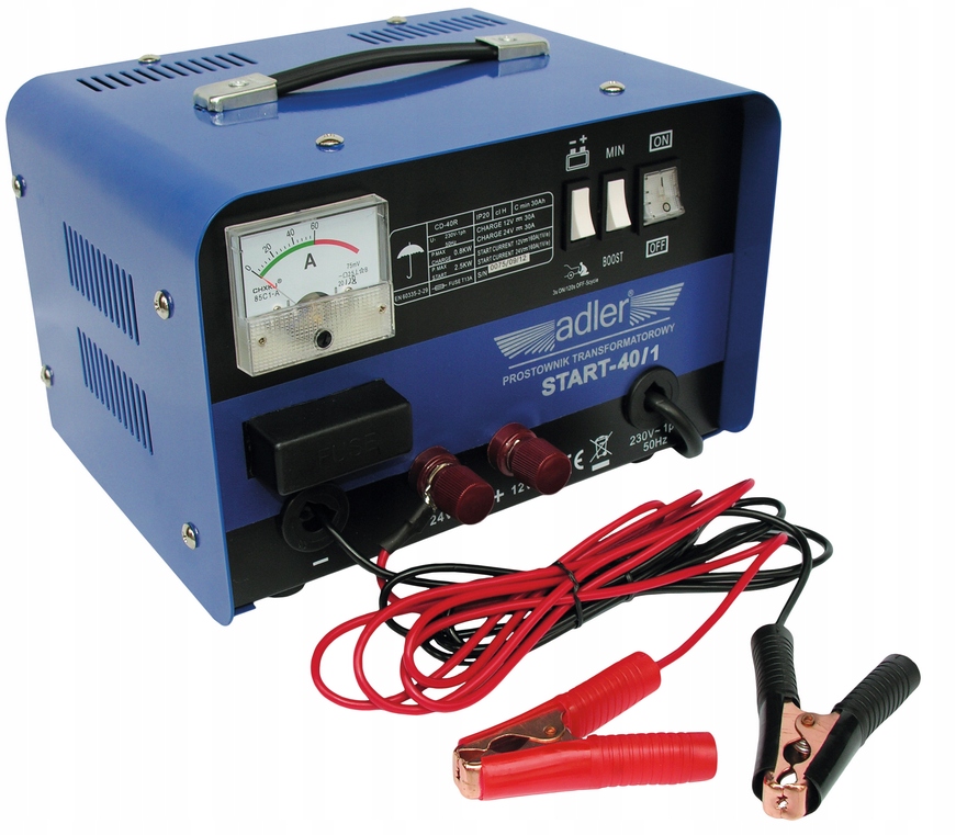 ADLER ВЫПРЯМИТЕЛЬ 12/24V BOOST-40/1