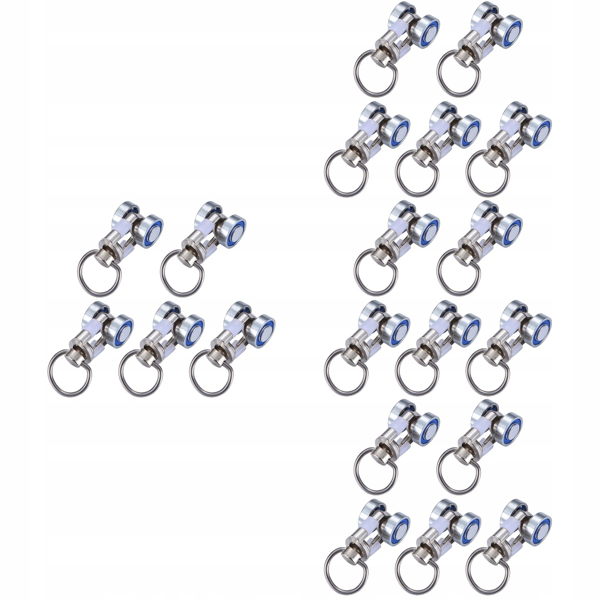 

20 szt. Szyna kurtyny sufitowej Szyna suwaka kurtyny