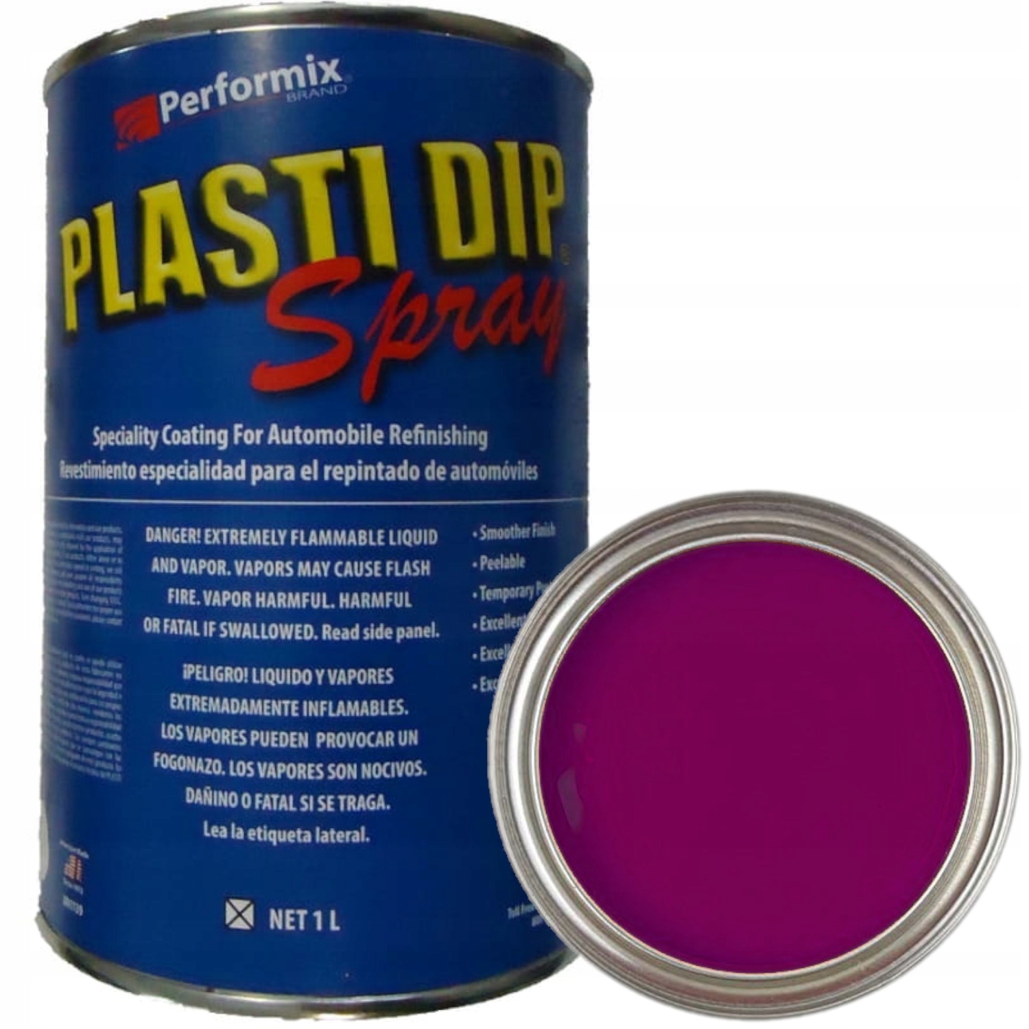 Plasti Dip 1L Připraven k malování pistolí Fialový PlastiDip