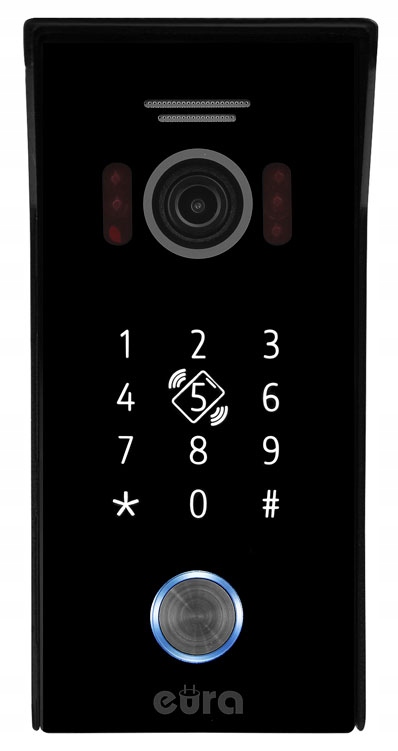 VIDEODOMOFON Videofon Wideodomofon FURTKA + BRAMA Rodzaj domofonu Jednorodzinny