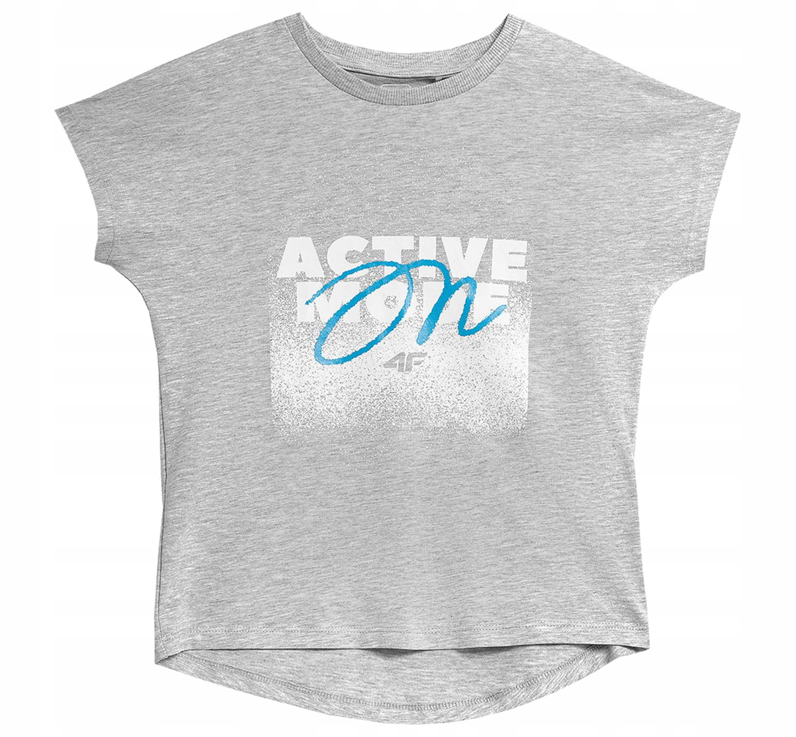 

Koszulka 4F Dziecięca HJZ21 JTSD006 Szara R. 152