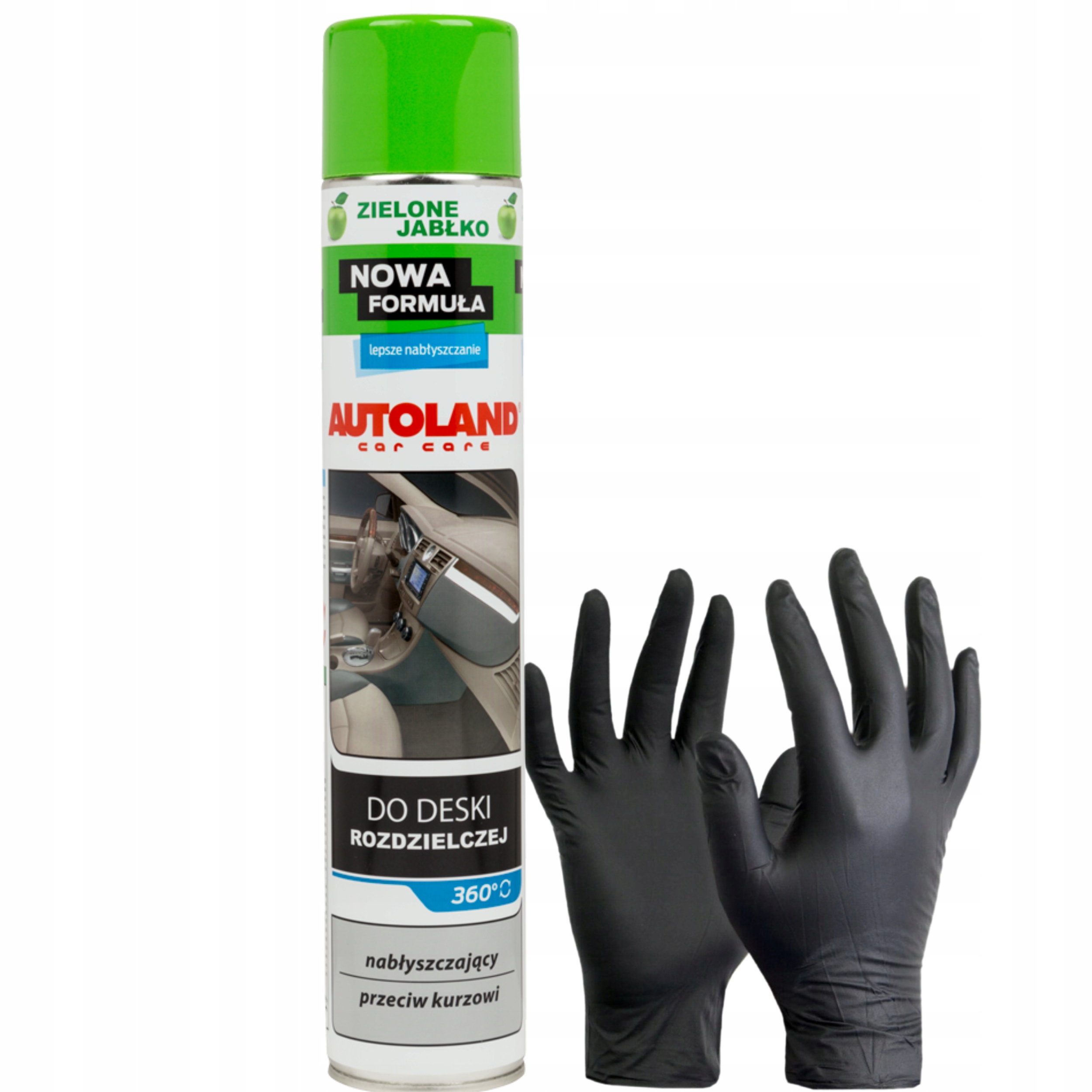 AUTOLAND ŚRODEK DO CZYSZCZENIA DESKI ROZDZIELCZEJ NABŁYSZCZAJĄCY JABŁKO