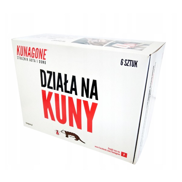 

Kunagone odstraszacz na kuny do samochodu domu x 6