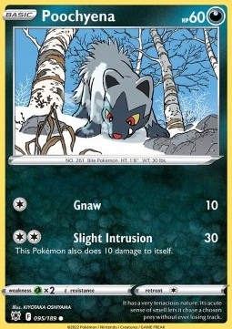 

Astral Radiance 095/189 Poochyena