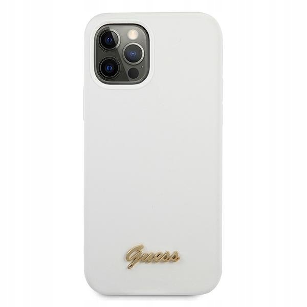

Guess Etui Case Metal Logo do iPhone 12/12 Pro