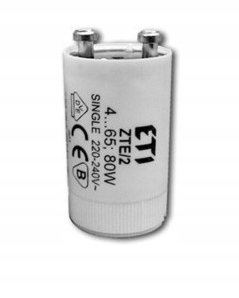 

Zapłonnik Do Świetlówek 4-65W, 80W ZTE/2 Eti Polam