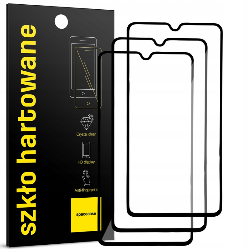 

3X Spacecase Szkło 5D Hartowane Do Hauwei Mate 20